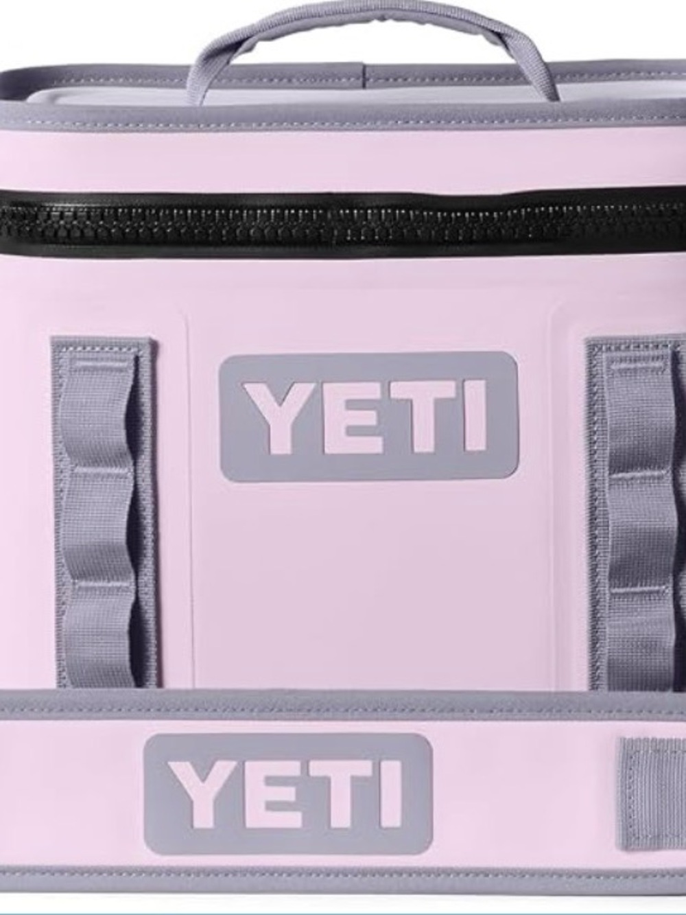Yeti Pink and Gray Soft Cooler Tote